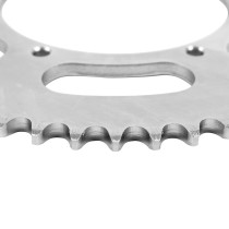 Couronne Derbi 50 GPR Nude 2004-2012 / GPR Racing après 2004+ / Senda DRD après 2007 53 dents acier (diam 108-123-6,5) 2
