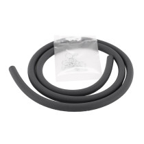 Durite essence HQ diam 5mm long 1m Noir haute qualité (avec 5 clips)