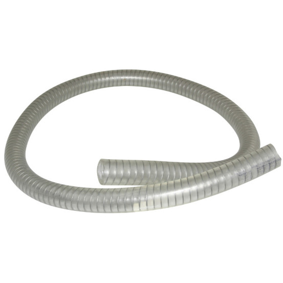 Durites de radiateur 15x22 mm MBK 50 Nitro-Yamaha 50 Aerox transparent renforcé (1m)