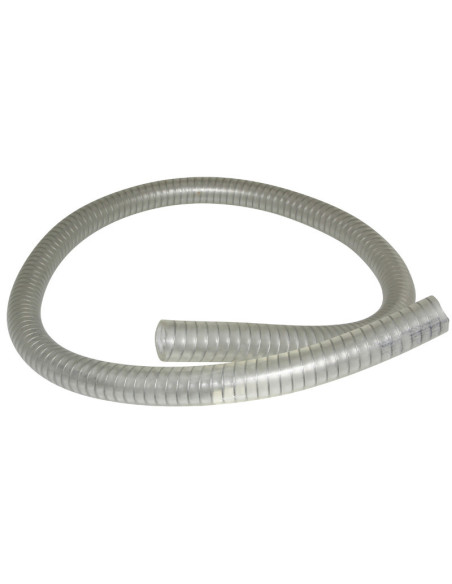 Durites de radiateur 15x22 mm MBK 50 Nitro-Yamaha 50 Aerox transparent renforcé (1m)