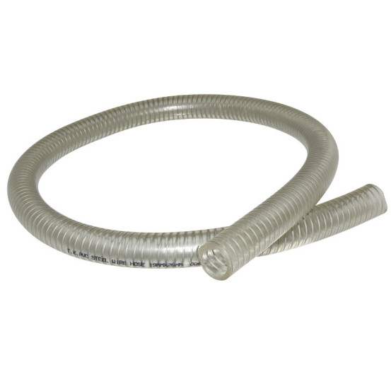 Durites de radiateur diam 19x26 mm Minarelli 50 AM6-Derbi 50 Senda / Peugeot 50 Speedfight transparent renforcé (1m)