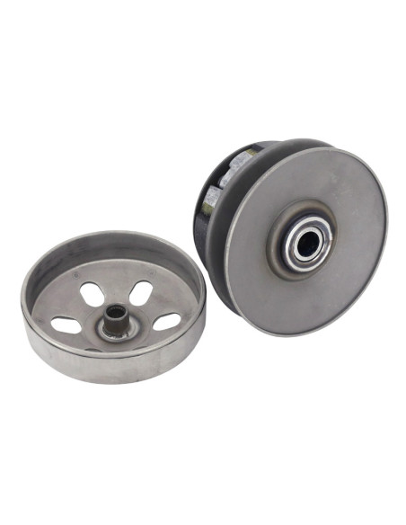 Embrayage Peugeot 50 Speedfight 3 / 4 4T / Tweet 4T / Vivacity 3 4T / Sym 50 Orbit II 4T (diam 112 mm avec poulie / cloche)