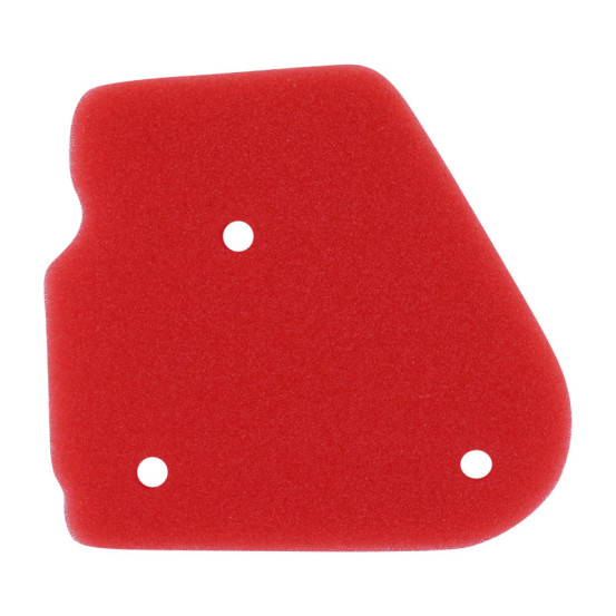Filtre à air MBK 50 Nitro / Ovetto / Yamaha 50 Aerox / Neo's-Aprilia 50 SR 1994-2000 / Malaguti 50 F10 / F12 / F15 (rouge)