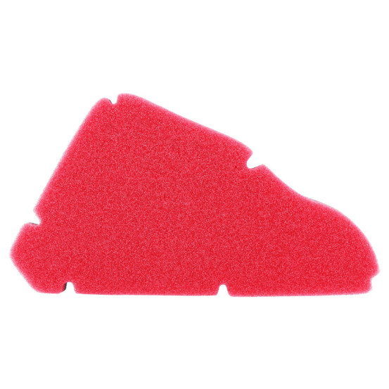 Filtre à air Piaggio 50 NRG 1998-2005 / NRG injection / Typhoon 1998-2003-Gilera 50 Stalker 1998-2005 rouge double densité