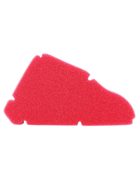 Filtre à air Piaggio 50 NRG 1998-2005 / NRG injection / Typhoon 1998-2003-Gilera 50 Stalker 1998-2005 rouge double densité