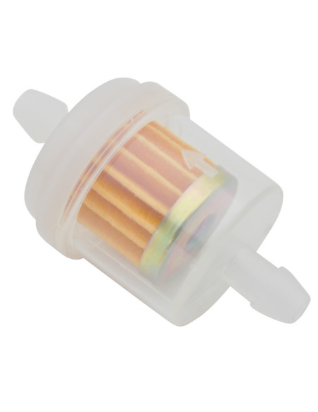 Filtre à essence cylindrique papier diam 6,5 mm