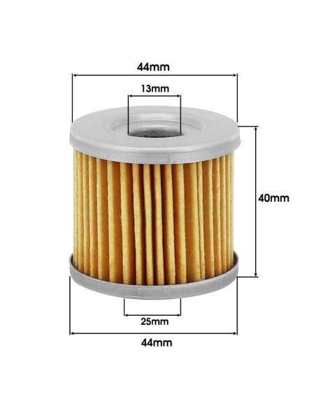 Filtre à huile maxiscooter Suzuki 125 Burgman 2002-2020 / 400 Burgman AN 2007-2020