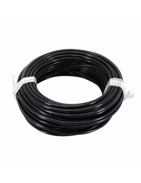 Gaine câble de gaz teflon noir diam 5mm (20 mètres)