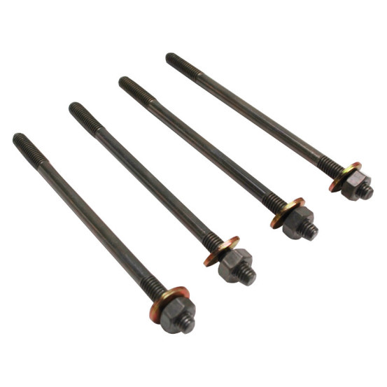 Goujons avec écrous de cylindre scooter MBK 50 Booster / Stunt / Yamaha 50 BW's / Slider (M6X106mm)