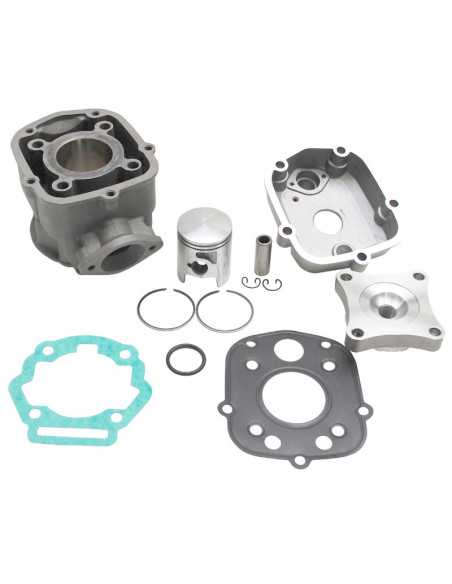 Haut moteur alu Nikasil Derbi 50 Senda après 2006 / GPR après 2006 / Gilera 50 SMT après 2006 (moteur Piaggio Euro 3)