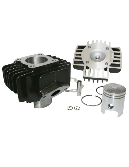 Haut moteur complet Yamaha 50 PW 2T (diam 40 mm / axe piston 10 mm / livré avec joints)