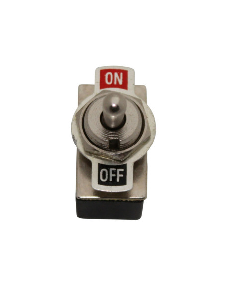 Interrupteur on-off standard chrome