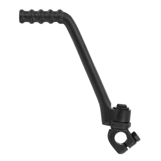 Kick moto acier noir Dirt Bike / Pit Bike 50 / 70 / 90 / 110 / 125 / 150 cc (diam 15 mm)