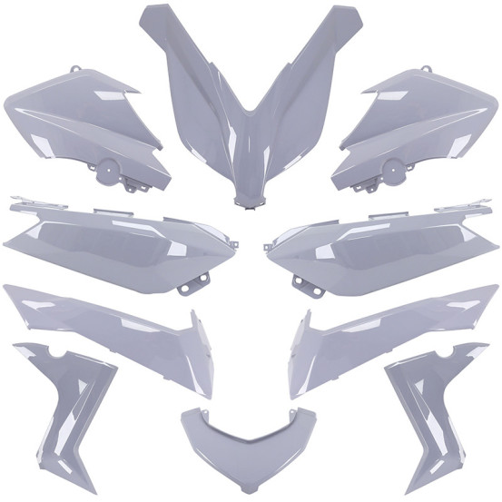 Kit carénages maxiscooter Yamaha 125 / 250-400 X-Max 2014-2017 gris Nardo