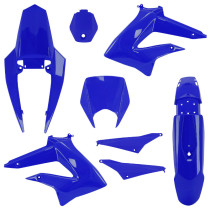 Kit carénages Derbi 50 Senda DRD après 2011 bleu brillant 2