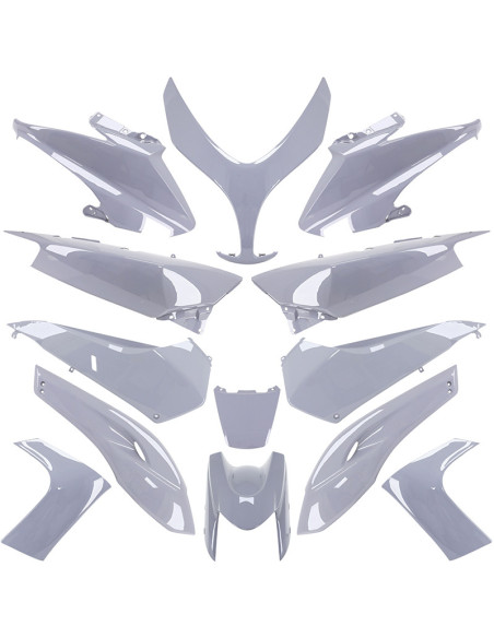 Kit carénages maxiscooter Yamaha 500 T-Max 2008-2011 gris Nardo