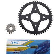 Kit chaîne MBK 50 X-Power / Yamaha 50 TZR 2000-2013 420 13x47 (alésage 54mm)