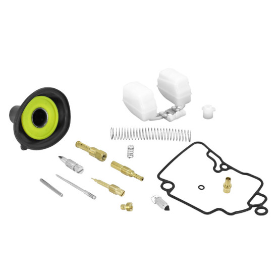 Kit de réparation carburateur 16 mm 4T 50cc Chinois GY6 / Kymco Agility / Peugeot V-Clic / Sym Orbit (moteur 137QMB / 139QMB)