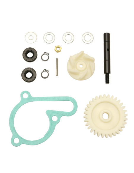Kit réparation pompe à eau Derbi 50 Senda / GPR / Aprilia 50 RS / Gilera 50 SMT / RCR après 2006 (moteur Piaggio Euro 3)