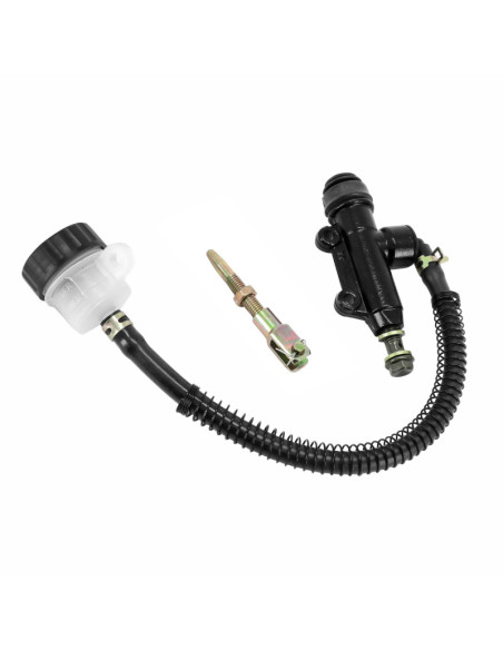 Maitre cylindre de frein Beta 50 RR après 2011 / Aprilia 50 RX 1999-2005 / Generic 50 Trigger arrière Noir (avec bocal)