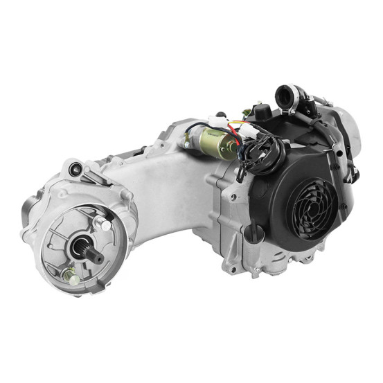 Moteur 50 Chinois 4T GY6 / 139QMB 10 pouces / Peugeot 50 V-Clic 4T / Baotian 50 BT49QT 4T / rex 50 RS 450 (longueur 400mm)