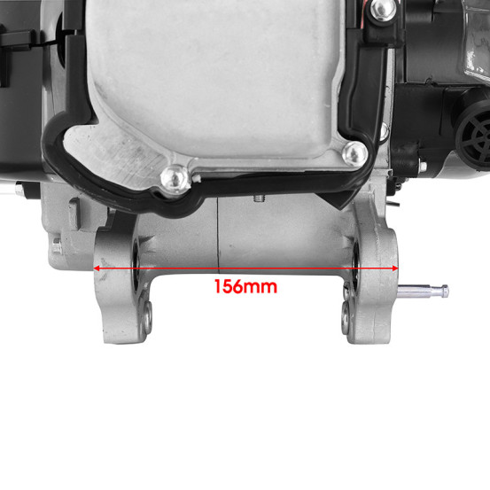 Moteur 50 Chinois 4T GY6 / 139QMB 10 pouces / Peugeot 50 V-Clic 4T / Baotian 50 BT49QT 4T / rex 50 RS 450 (longueur 400mm)