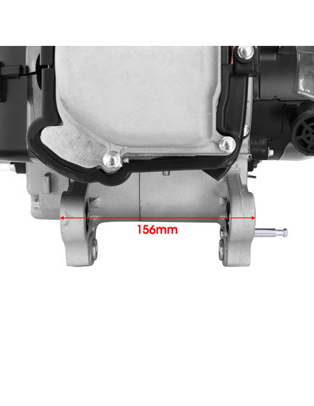 Moteur 50 Chinois 4T GY6 / 139QMB 10 pouces / Peugeot 50 V-Clic 4T / Baotian 50 BT49QT 4T / rex 50 RS 450 (longueur 400mm)