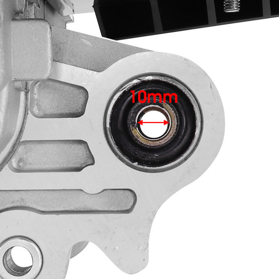 Moteur 50 Chinois 4T GY6 / 139QMB 10 pouces / Peugeot 50 V-Clic 4T / Baotian 50 BT49QT 4T / rex 50 RS 450 (longueur 400mm)
