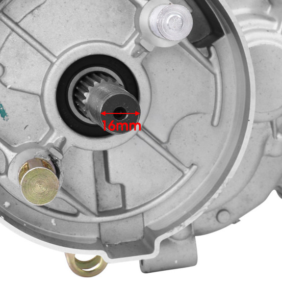 Moteur 50 Chinois 4T GY6 / 139QMB 10 pouces / Peugeot 50 V-Clic 4T / Baotian 50 BT49QT 4T / rex 50 RS 450 (longueur 400mm)