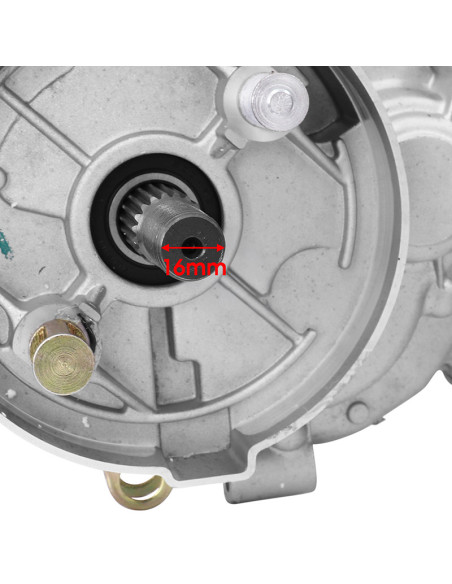 Moteur 50 Chinois 4T GY6 / 139QMB 10 pouces / Peugeot 50 V-Clic 4T / Baotian 50 BT49QT 4T / rex 50 RS 450 (longueur 400mm)