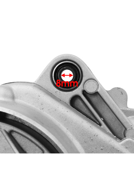 Moteur 50 Chinois 4T GY6 / 139QMB 10 pouces / Peugeot 50 V-Clic 4T / Baotian 50 BT49QT 4T / rex 50 RS 450 (longueur 400mm)