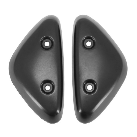 Pads de carénages scooter MBK 50 Stunt / Yamaha 50 Slider arrière Noir teinté masse