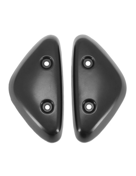 Pads de carénages scooter MBK 50 Stunt / Yamaha 50 Slider arrière Noir teinté masse