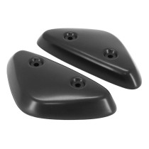 Pads de carénages scooter MBK 50 Stunt / Yamaha 50 Slider arrière Noir teinté masse 2