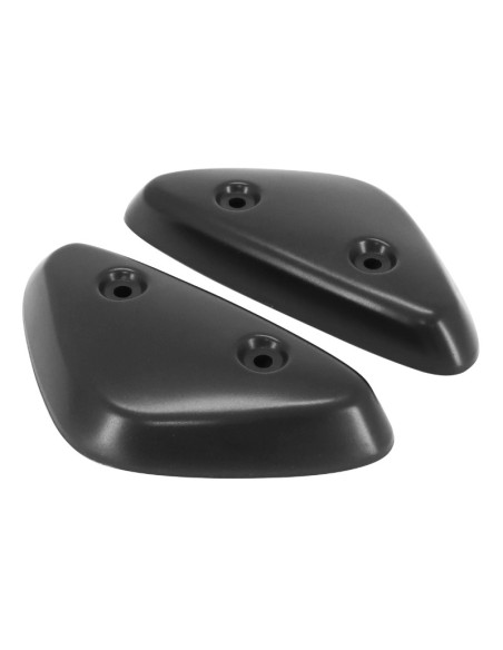 Pads de carénages scooter MBK 50 Stunt / Yamaha 50 Slider arrière Noir teinté masse