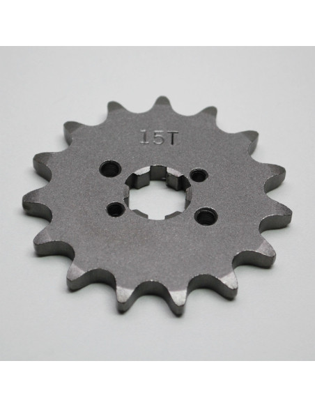 Pignon Derbi 50 Senda Euro 2 et 3 / GPR / Gilera 50 SMT / RCR pas 420 15 dents
