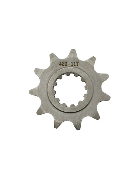 Pignon Minarelli 50 AM6 pas 420 11 dents MBK 50 X-Power / Yamaha 50 TZR / Peugeot 50 XPS / Rieju 50 SMX