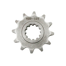 Pignon Minarelli 50 AM6 pas 420 12 dents MBK 50 X-Power / Yamaha 50 TZR / Peugeot 50 XPS / Rieju 50 SMX