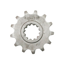 Pignon Minarelli 50 AM6 pas 420 13 dents MBK 50 X-Power / Yamaha 50 TZR / Peugeot 50 XPS / Rieju 50 SMX