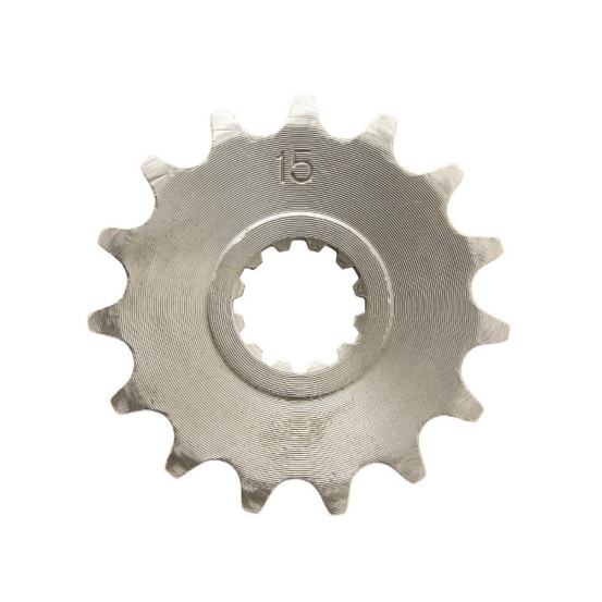 Pignon Minarelli 50 AM6 pas 420 15 dents MBK 50 X-Power / Yamaha 50 TZR / Peugeot 50 XPS / Rieju 50 SMX