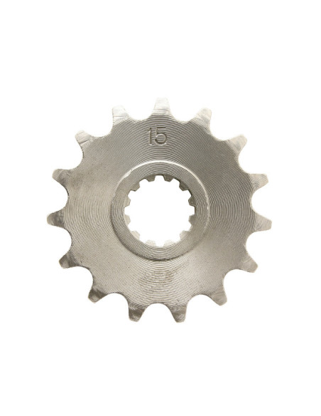 Pignon Minarelli 50 AM6 pas 420 15 dents MBK 50 X-Power / Yamaha 50 TZR / Peugeot 50 XPS / Rieju 50 SMX
