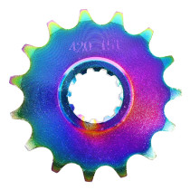 Pignon Minarelli 50 AM6 pas 420 15 dents Rieju 50 MRT / Beta 50 RR / Sherco 50 SM-R / SE-R Néochrome