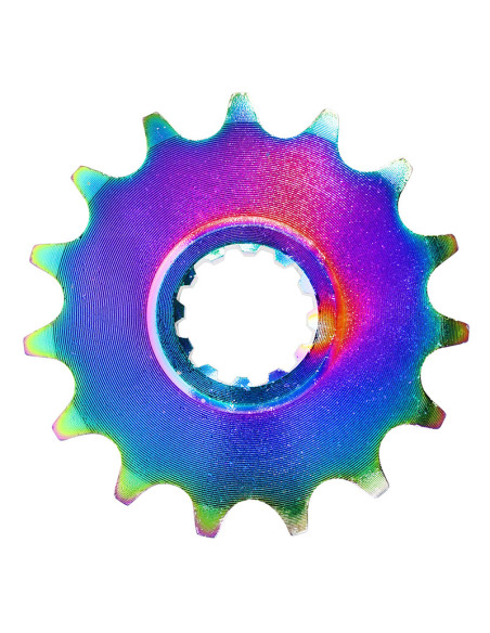 Pignon Minarelli 50 AM6 pas 420 15 dents Rieju 50 MRT / Beta 50 RR / Sherco 50 SM-R / SE-R Néochrome