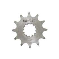 Pignon Minarelli 50 AM6 pas 428 12 dents MBK 50 X-Power / Yamaha 50 TZR / Peugeot 50 XPS / Rieju 50 SMX
