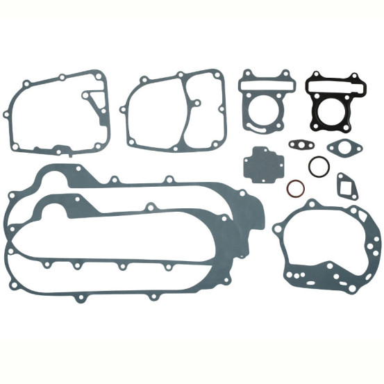 Pochette de joints moteur complète 50 Chinois 4T 10 et 12 pouces GY6 / 139QMB / Peugeot 50 Kisbee / V-Clic / Baotian 50 BT49QT