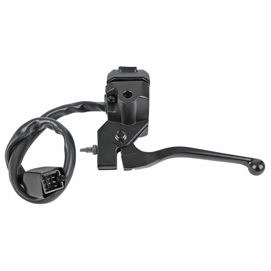 Poignée de frein scooter Peugeot 50 Kisbee / Speedfight 3 / Vivacity 3 gauche (avec commodo-commutateur)