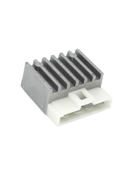 Régulateur de tension Aprilia 50 SR 1997-2002 / Rally 1995-2004 / Benelli 50 Ark 1997-2002 (connecteur blanc 4 fiches)