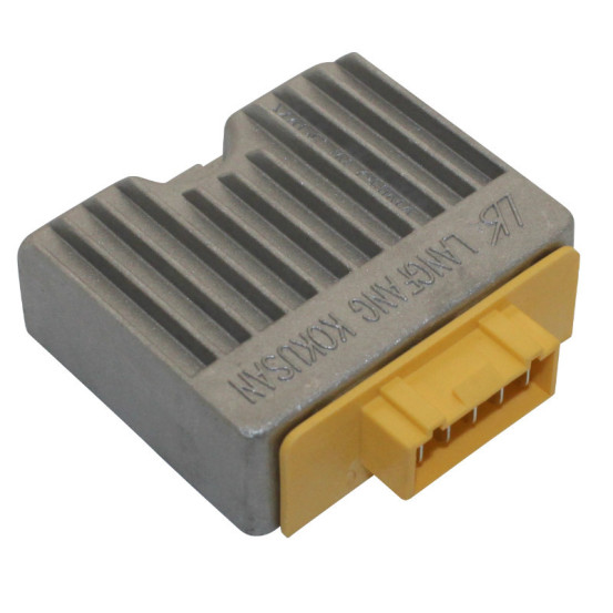 Régulateur de tension Kokusan Piaggio 50 Zip / Liberty / Fly / Vespa LX / Vespa LX 4T 4 soupapes (connecteur jaune 5 fiches)