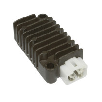 Régulateur de tension scooter MBK 50 Ovetto 4T / Nitro 4T / Yamaha 50 Neo's 4T après 2008 / Aerox 4T (connecteur blanc 4 fiches)