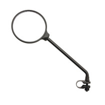 Rétroviseur universel cyclo rond à collier Noir 2